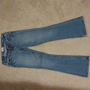 Aeropostale Medium Wash Flare Jeans Size 0 Short